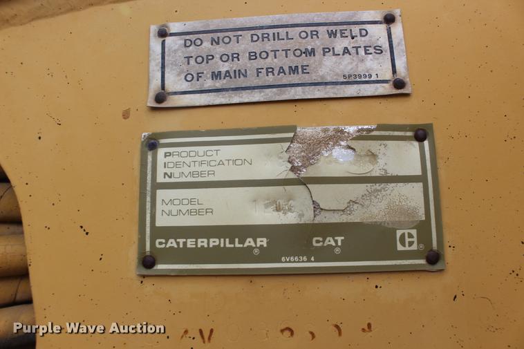 image for item DA4290 1988 Caterpillar 120G motor grader