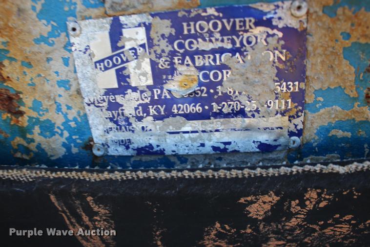 image for item DA4357 Hoover CF30-44 aggregate conveyor