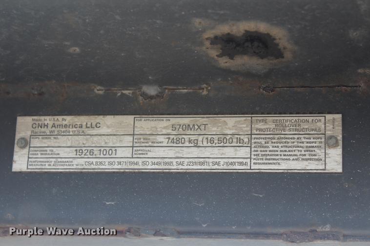 image for item DA4922 2005 Case 570M XT landscape tractor