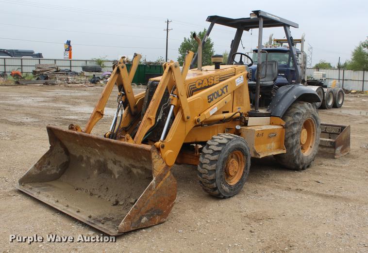 image for item DA4923 1996 Case 570L XT landscape tractor