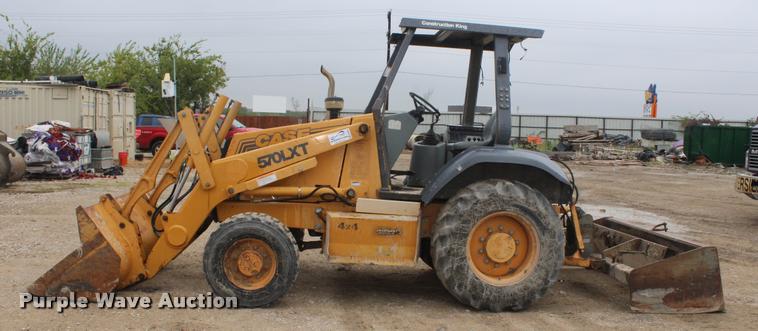 image for item DA4923 1996 Case 570L XT landscape tractor