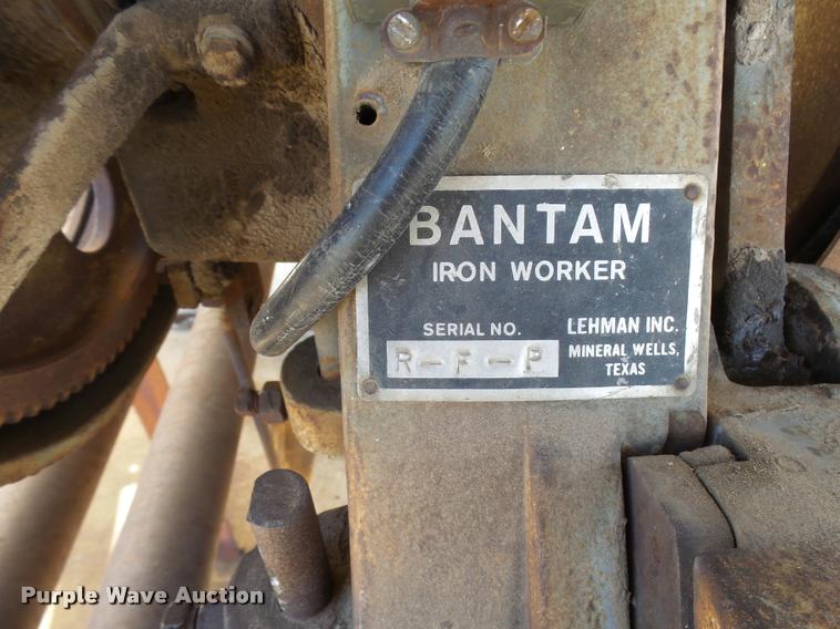 image for item DA9960 Bantam Iron Worker