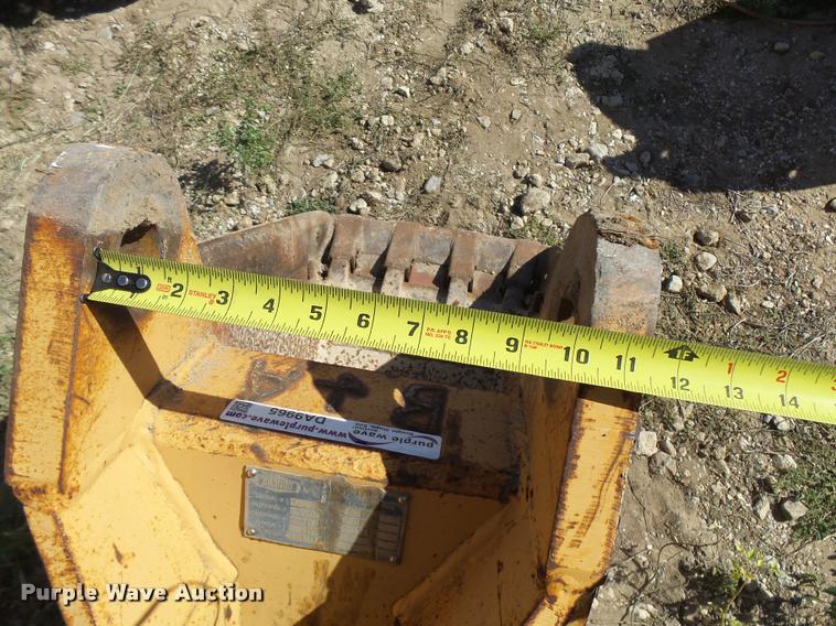 image for item DA9965 Gannon backhoe bucket