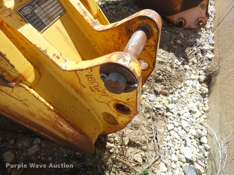 image for item DA9966 Gannon backhoe bucket