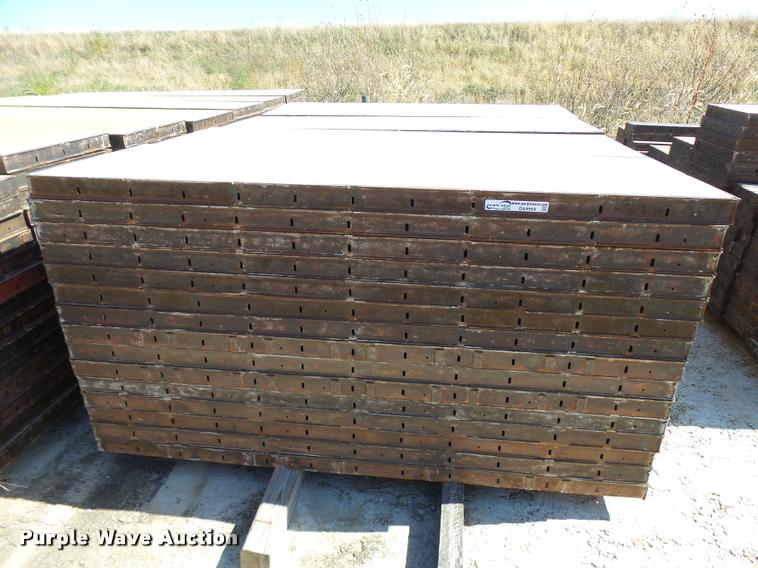 image for item DA9969 Wood and steel modular concrete forms