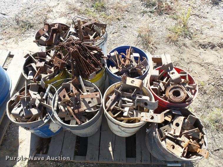 image for item DA9969 Wood and steel modular concrete forms