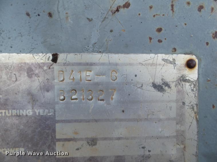 image for item DB3561 1999 Komatsu D41E-6 dozer