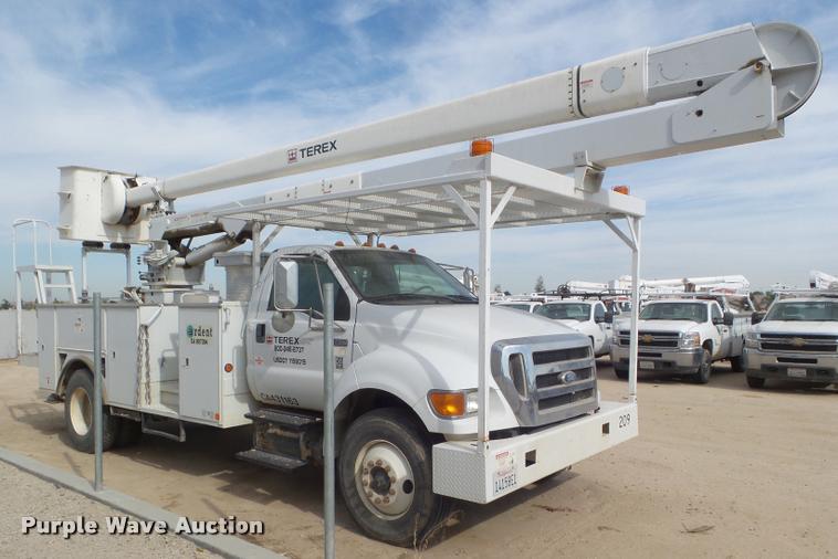 image for item DB3576 2008 Ford F750 Super Duty bucket truck