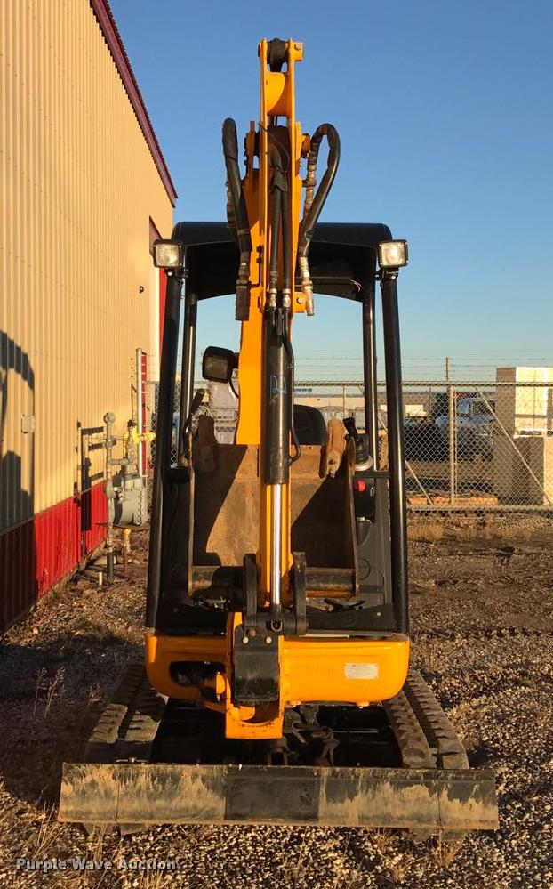 image for item F1521 2015 JCB 8018 CTS compact excavator