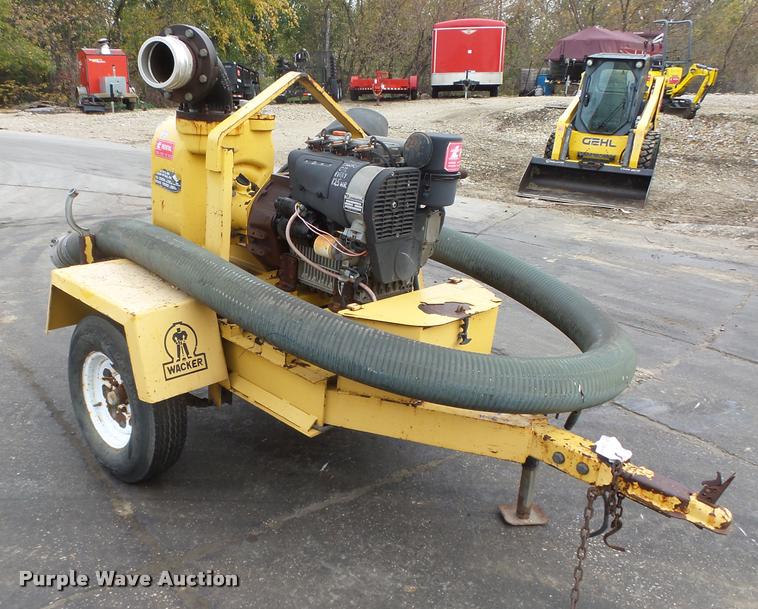 image for item K2454 Wacker PT6LT water pump