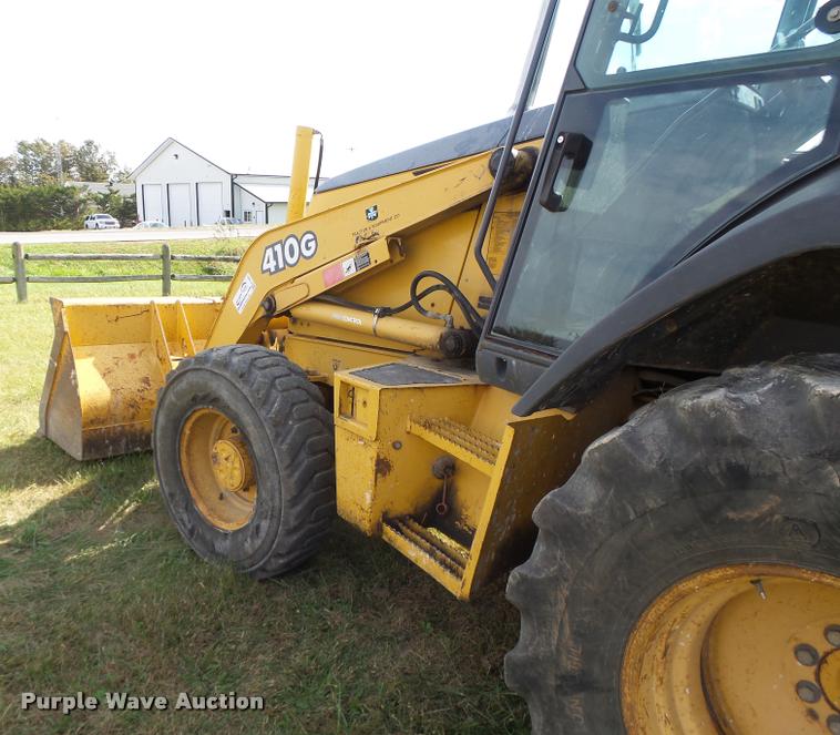 image for item K5603 2003 John Deere 410G backhoe