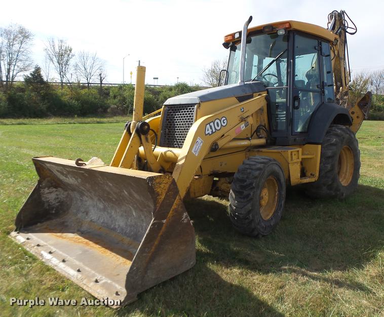 image for item K5603 2003 John Deere 410G backhoe