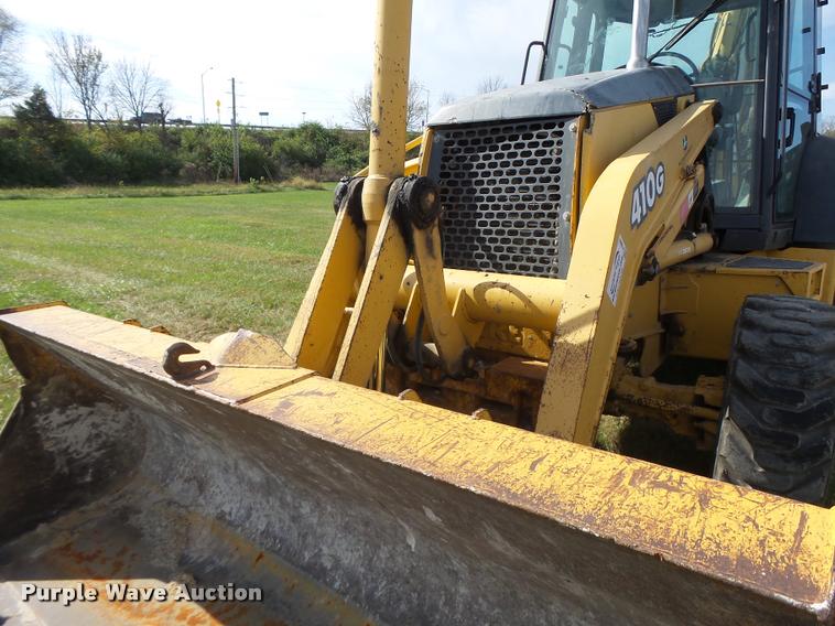 image for item K5603 2003 John Deere 410G backhoe