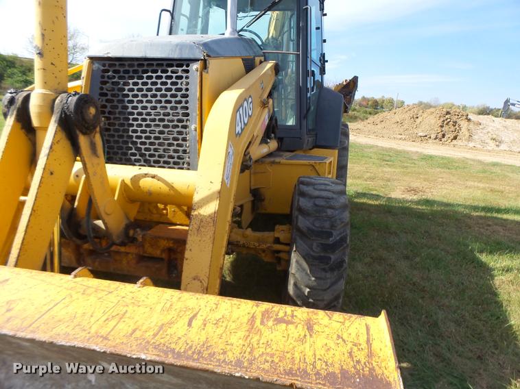 image for item K5603 2003 John Deere 410G backhoe