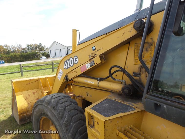 image for item K5603 2003 John Deere 410G backhoe
