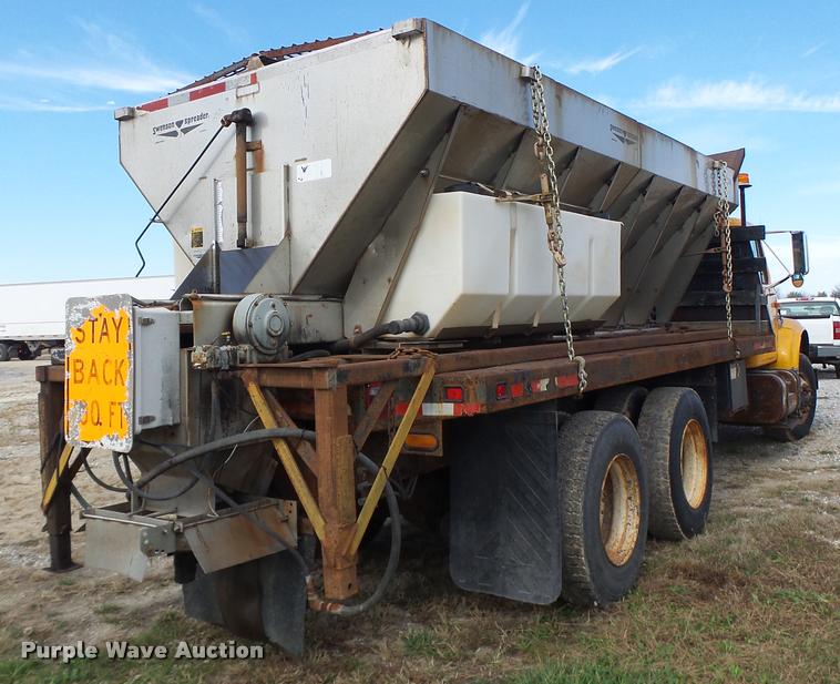 image for item K5606 1999 International 4900 flatbed truck