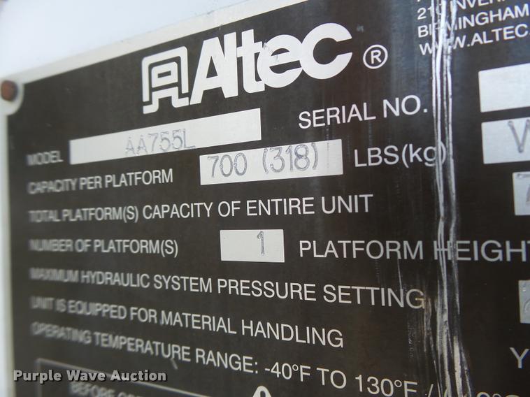 image for item K5612 2007 International 7300 bucket truck