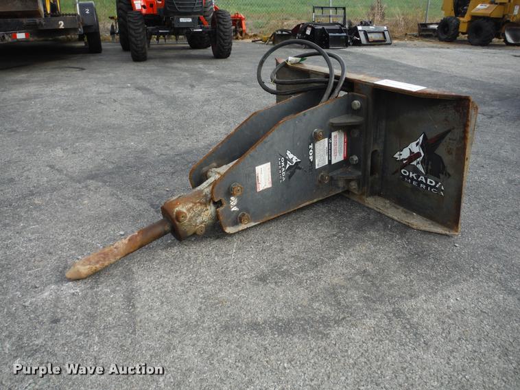 image for item K7716 2010 Okada Top 35 skid steer breaker
