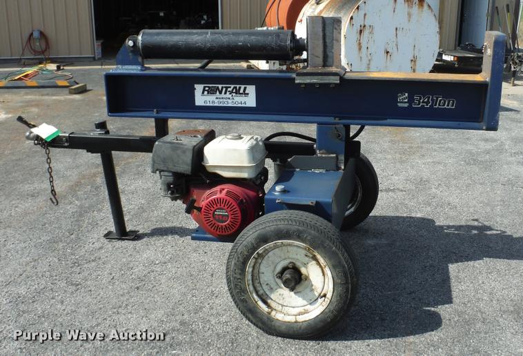 image for item K7717 2006 Iron & Oak BHVH3405 wood splitter