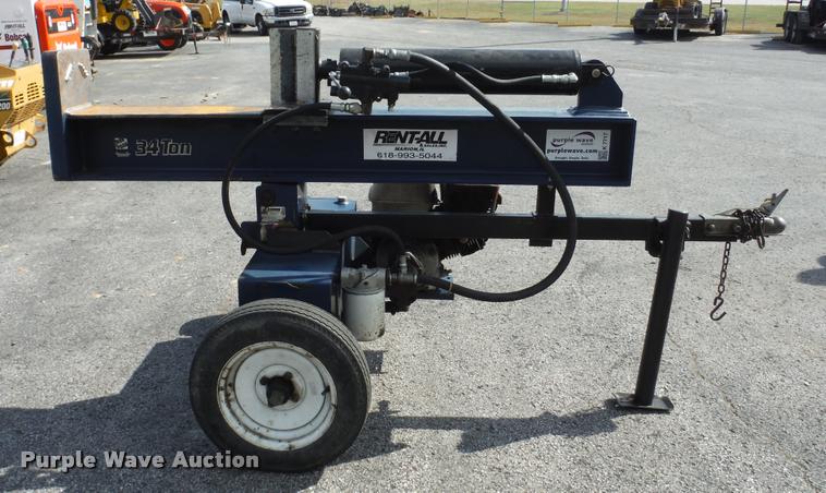 image for item K7717 2006 Iron & Oak BHVH3405 wood splitter