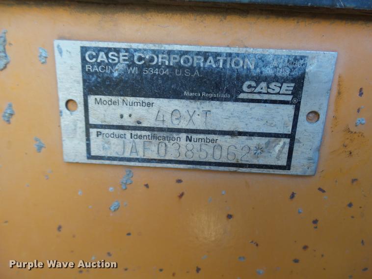 image for item L3297 2002 Case 40XT skid steer