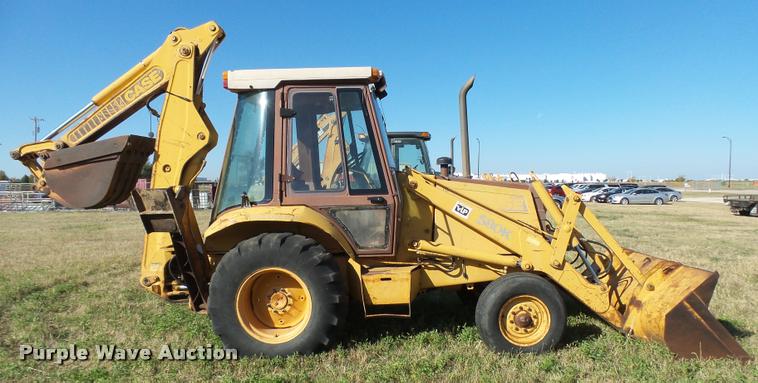 image for item L3298 1987 Case 580K backhoe