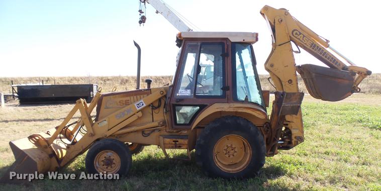 image for item L3298 1987 Case 580K backhoe