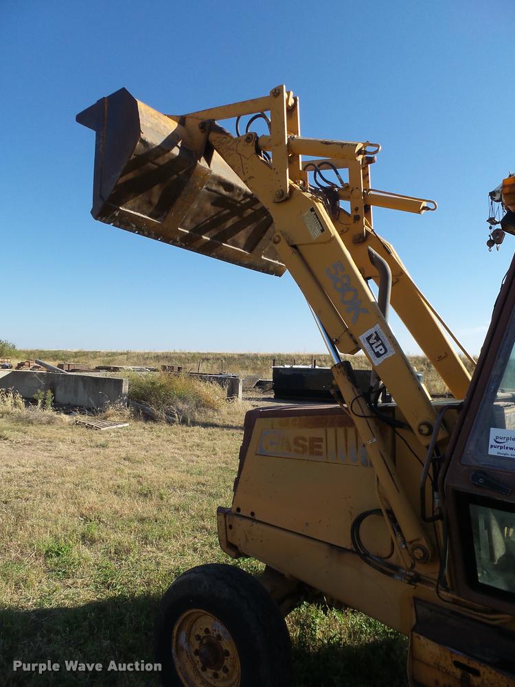 image for item L3298 1987 Case 580K backhoe