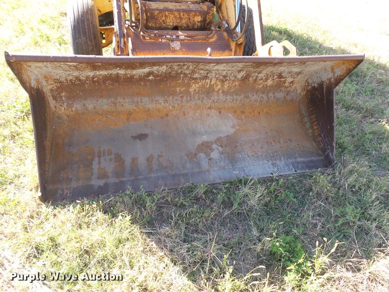 image for item L3298 1987 Case 580K backhoe