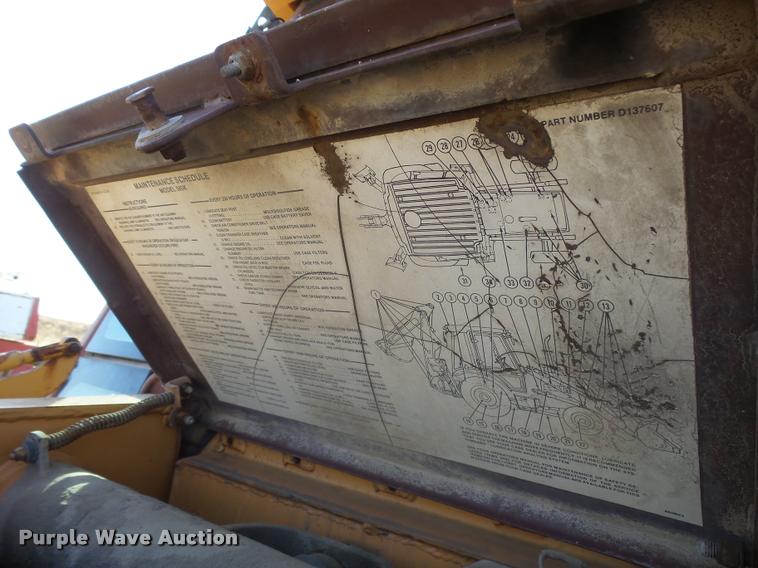 image for item L3298 1987 Case 580K backhoe