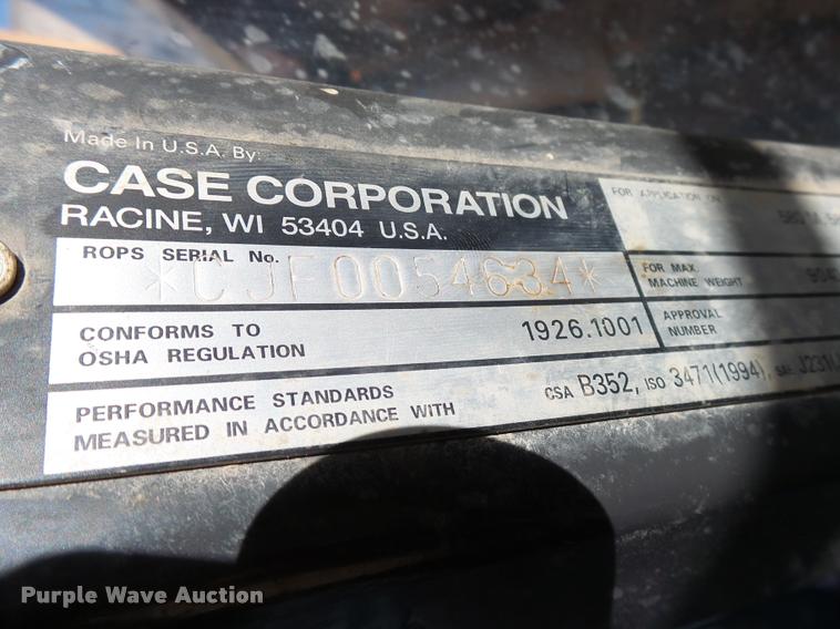 image for item L3300 2002 Case 580M backhoe