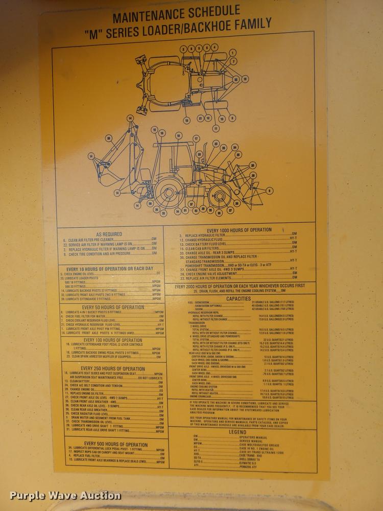 image for item L3300 2002 Case 580M backhoe