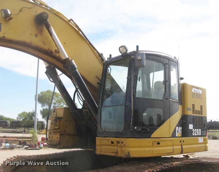 image for item L3897 2009 Caterpillar 328D LCR excavator