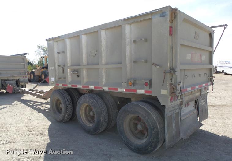 image for item L4112 2000 East 800R end dump pup trailer