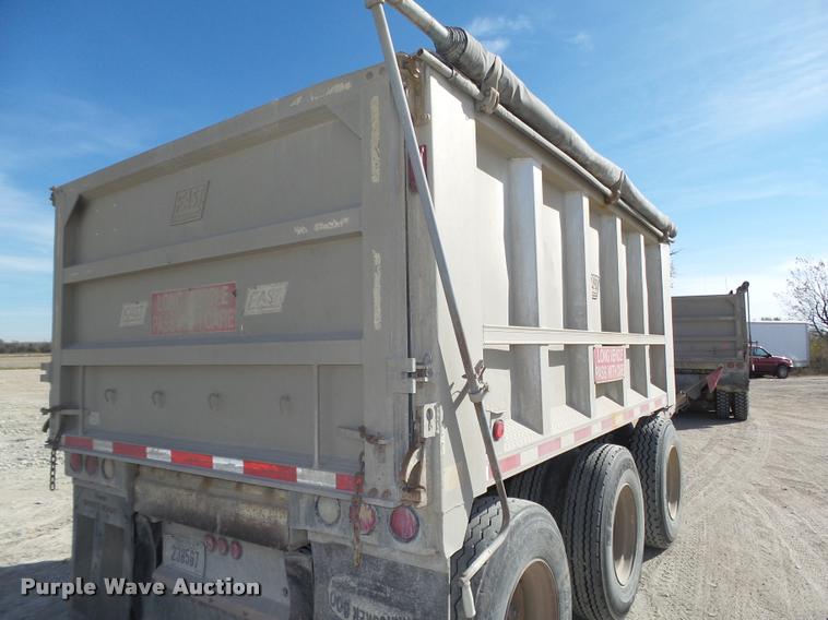 image for item L4112 2000 East 800R end dump pup trailer