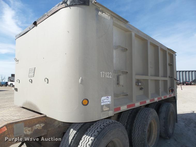 image for item L4112 2000 East 800R end dump pup trailer