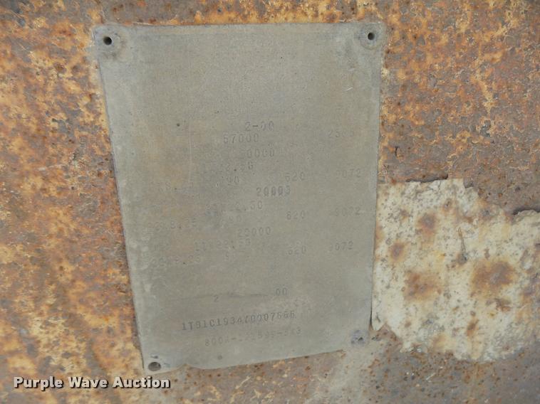 image for item L4112 2000 East 800R end dump pup trailer