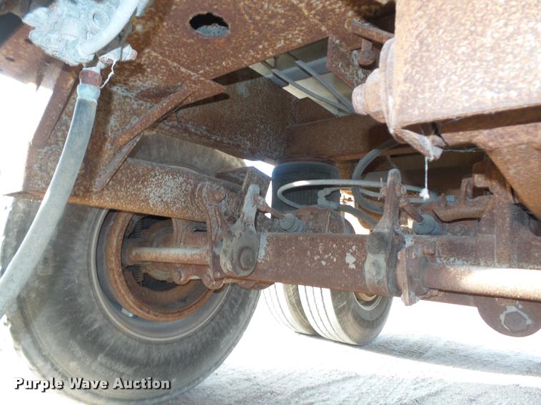 image for item L4119 1990 Fruehauf aluminum end dump pup trailer