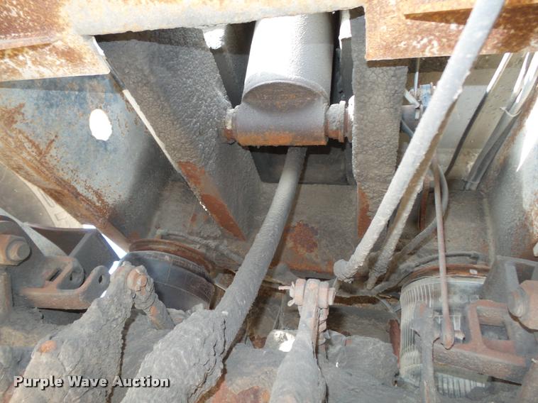 image for item L4119 1990 Fruehauf aluminum end dump pup trailer