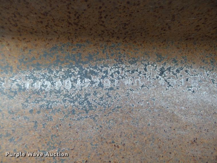 image for item L4119 1990 Fruehauf aluminum end dump pup trailer