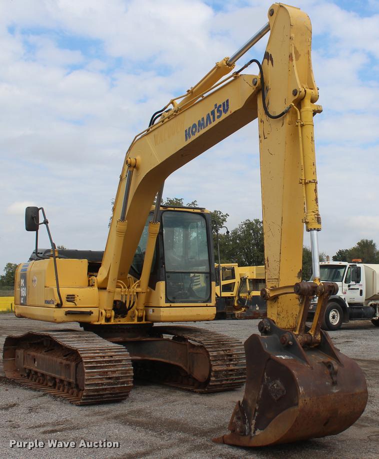 image for item L4855 2003 Komatsu PC160LC-7 excavator