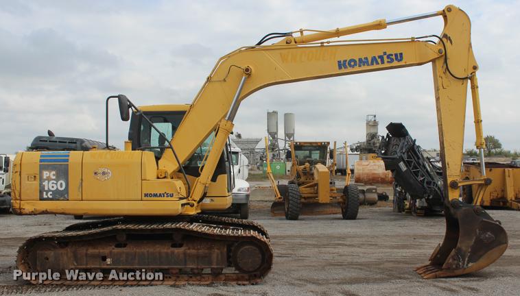 image for item L4855 2003 Komatsu PC160LC-7 excavator