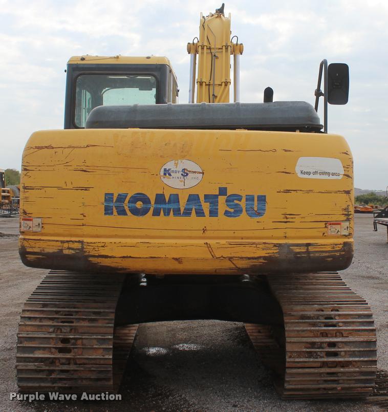 image for item L4855 2003 Komatsu PC160LC-7 excavator