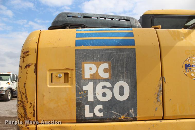 image for item L4855 2003 Komatsu PC160LC-7 excavator