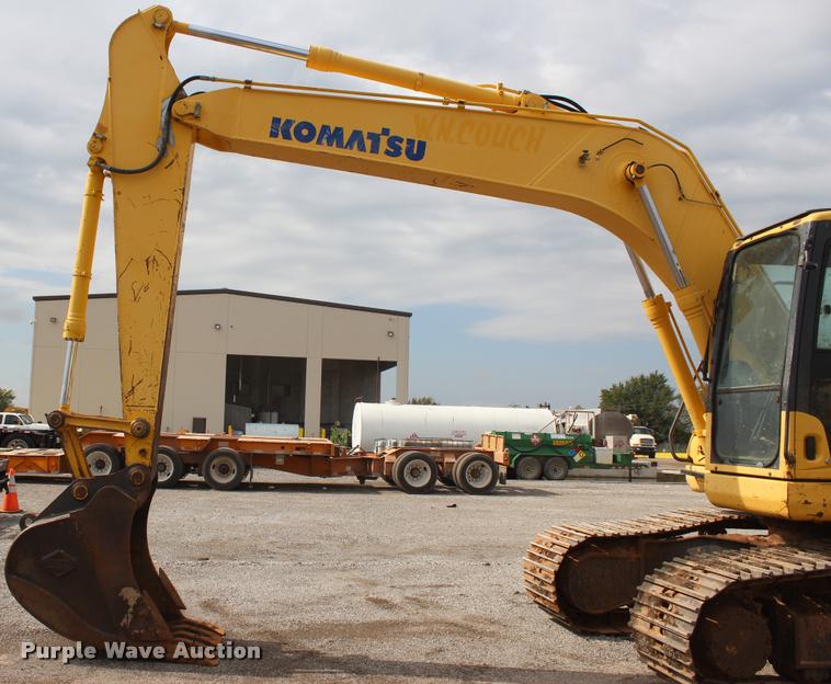 image for item L4855 2003 Komatsu PC160LC-7 excavator