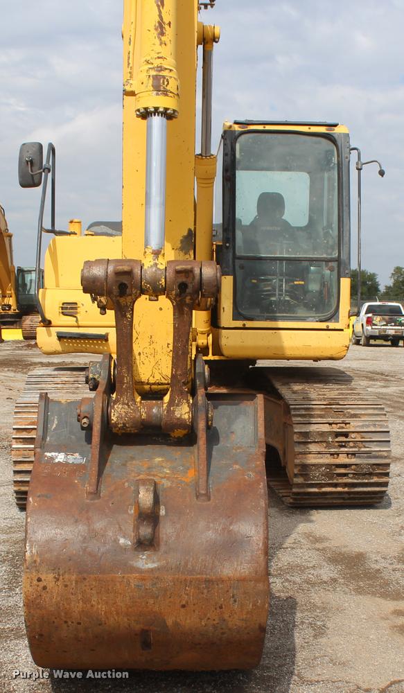image for item L4855 2003 Komatsu PC160LC-7 excavator