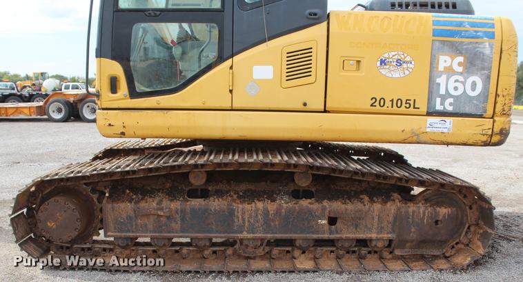 image for item L4855 2003 Komatsu PC160LC-7 excavator