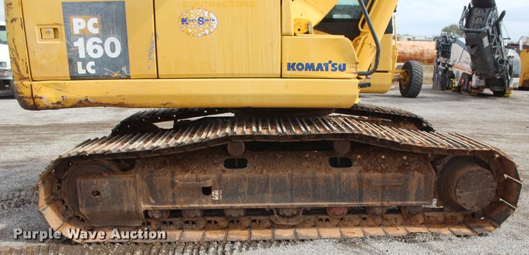 image for item L4855 2003 Komatsu PC160LC-7 excavator