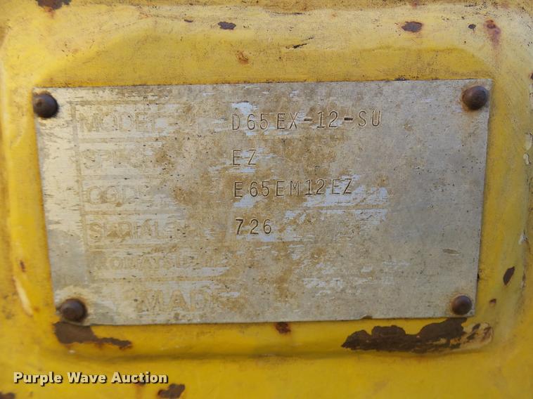 image for item L7133 1997 Komatsu D65EX 12 dozer