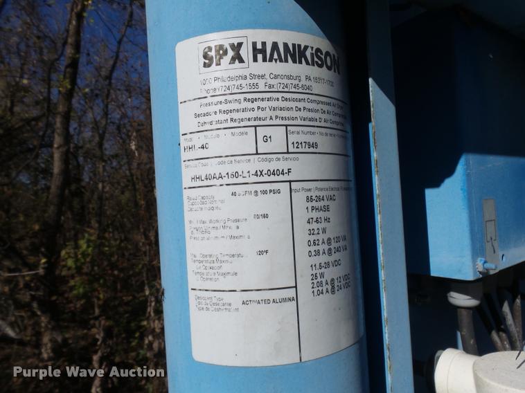 image for item L7166 Hankison Devair compressor/dryer system